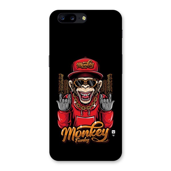 Hunky Funky Monkey Back Case for OnePlus 5