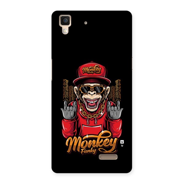 Hunky Funky Monkey Back Case for Oppo R7