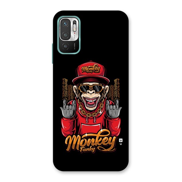 Hunky Funky Monkey Back Case for Redmi Note 10T 5G