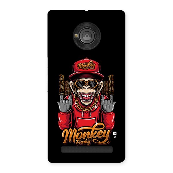 Hunky Funky Monkey Back Case for Yuphoria