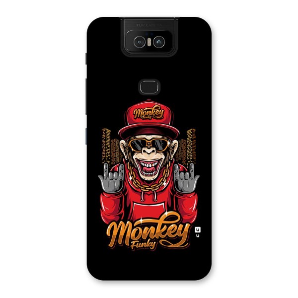 Hunky Funky Monkey Back Case for Zenfone 6z