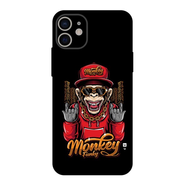 Hunky Funky Monkey Back Case for iPhone 11