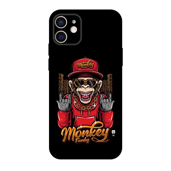 Hunky Funky Monkey Back Case for iPhone 12
