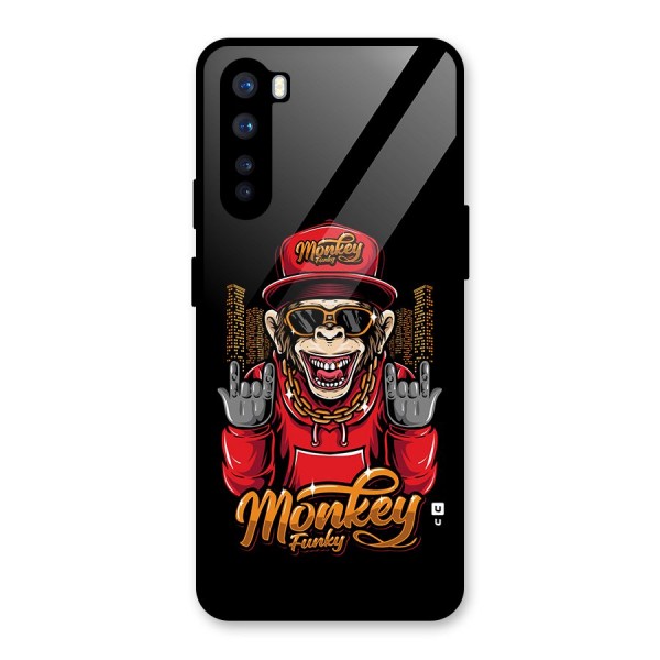 Hunky Funky Monkey Glass Back Case for OnePlus Nord