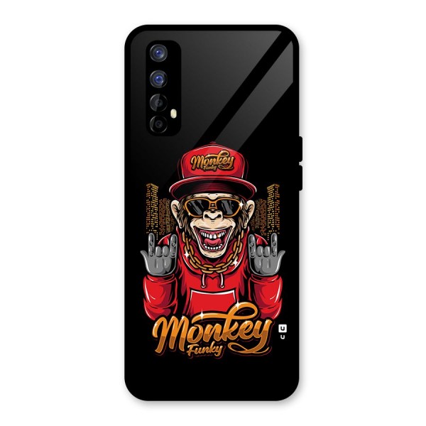 Hunky Funky Monkey Glass Back Case for Realme Narzo 20 Pro