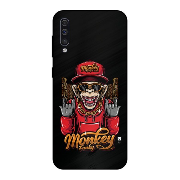 Hunky Funky Monkey Metal Back Case for Galaxy A30s