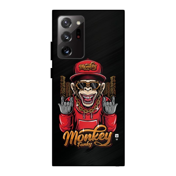 Hunky Funky Monkey Metal Back Case for Galaxy Note 20 Ultra