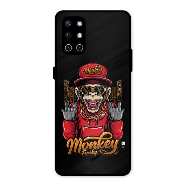 Hunky Funky Monkey Metal Back Case for OnePlus 9R