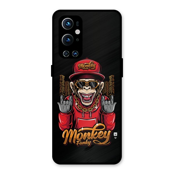 Hunky Funky Monkey Metal Back Case for OnePlus 9 Pro
