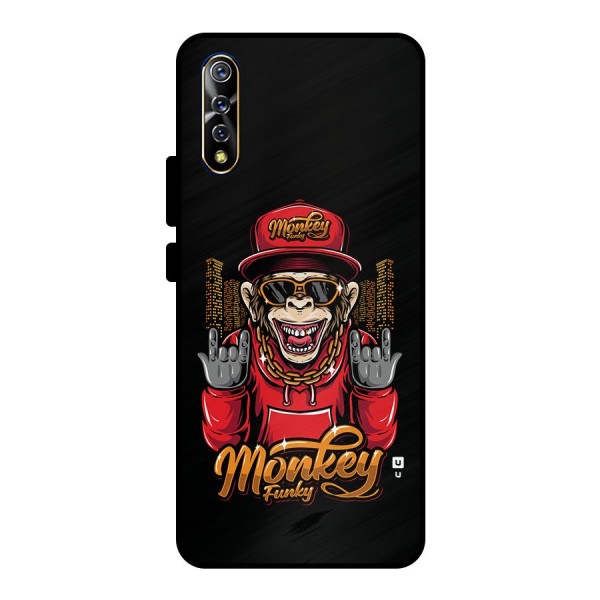 Hunky Funky Monkey Metal Back Case for Vivo S1