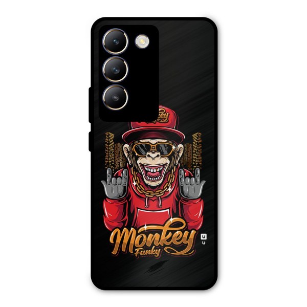 Hunky Funky Monkey Metal Back Case for Vivo Y200e