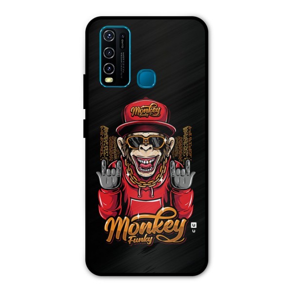 Hunky Funky Monkey Metal Back Case for Vivo Y50
