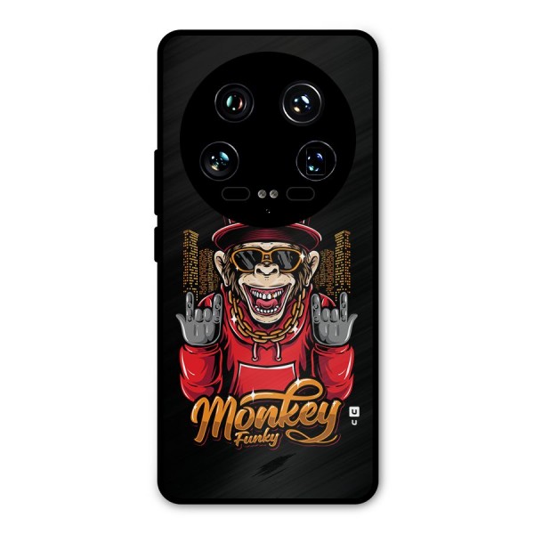 Hunky Funky Monkey Metal Back Case for Xiaomi 14 Ultra
