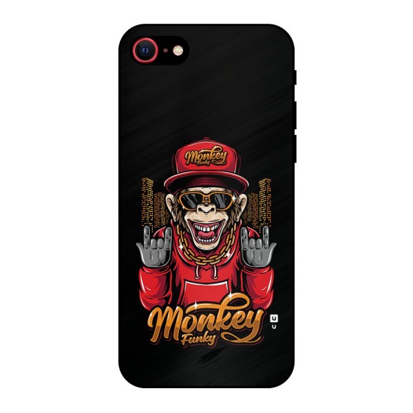 Hunky Funky Monkey Metal Back Case for iPhone SE 2022
