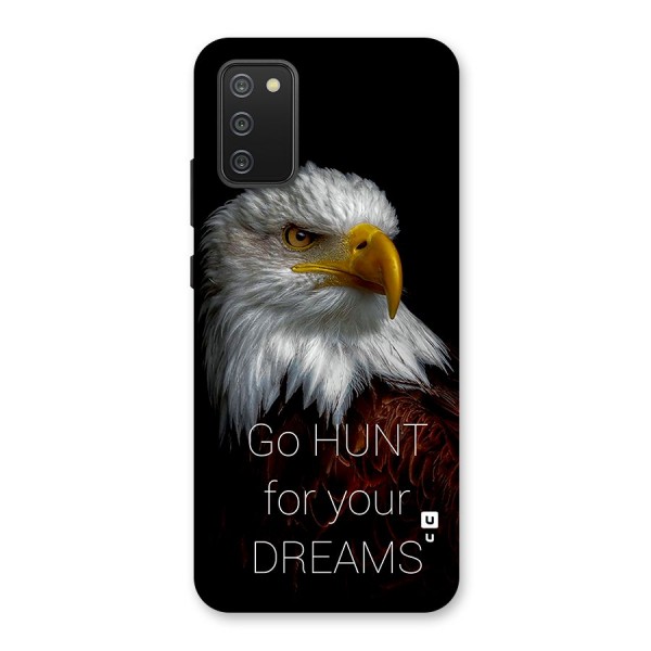 Hunt Your Dream Back Case for Galaxy M02s