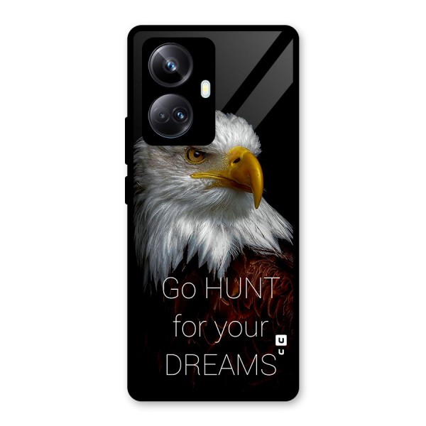 Hunt Your Dream Glass Back Case for Realme 10 Pro Plus