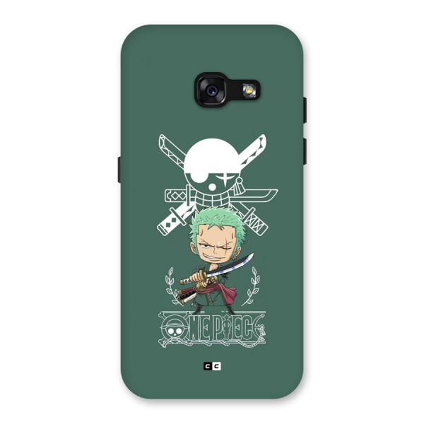 Hunter Zoro Sword Back Case for Galaxy A3 (2017)