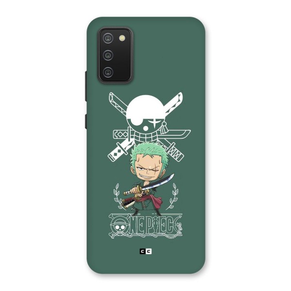 Hunter Zoro Sword Back Case for Galaxy M02s