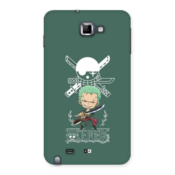 Hunter Zoro Sword Back Case for Galaxy Note