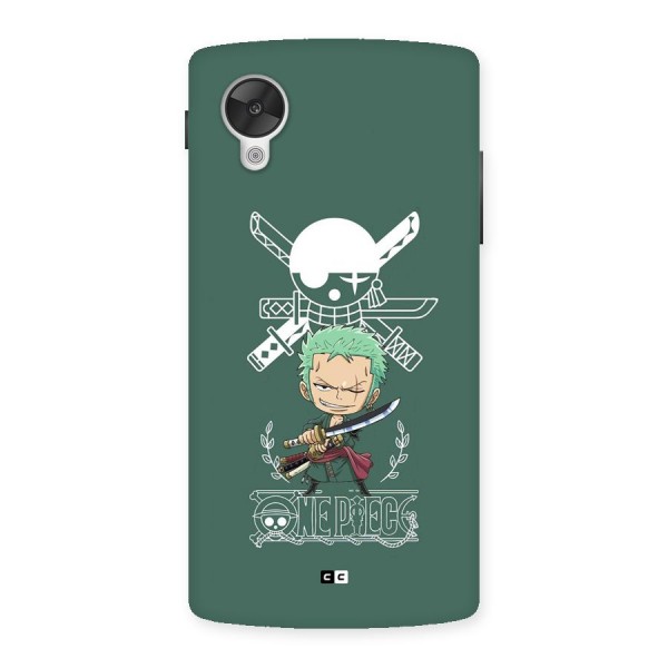 Hunter Zoro Sword Back Case for Google Nexus 5