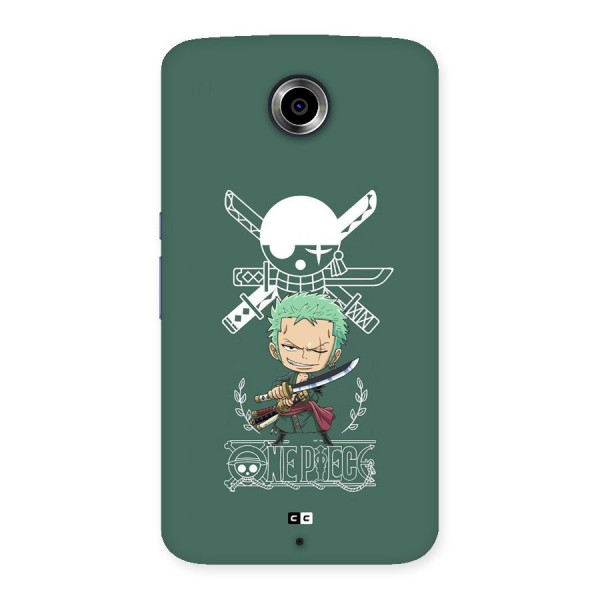 Hunter Zoro Sword Back Case for Google Nexus 6