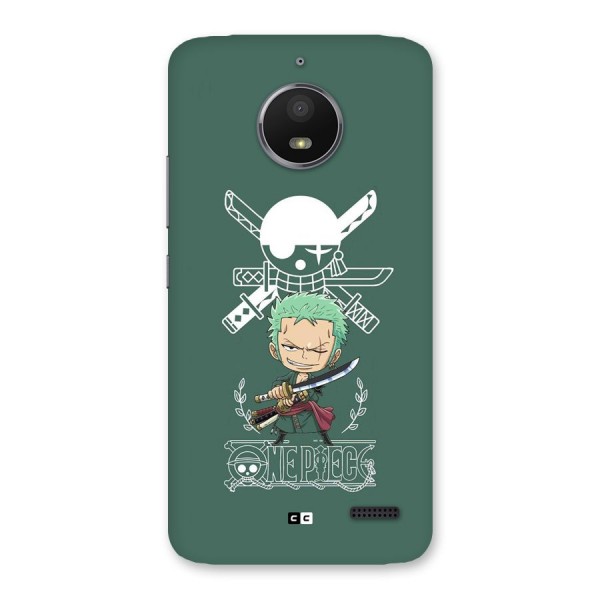 Hunter Zoro Sword Back Case for Moto E4