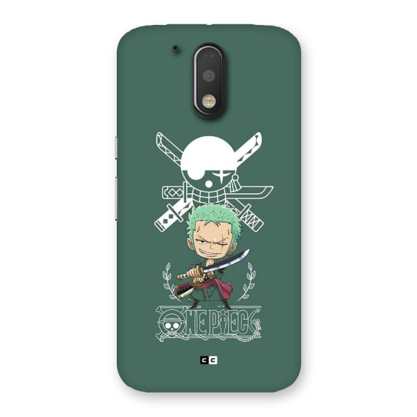 Hunter Zoro Sword Back Case for Moto G4