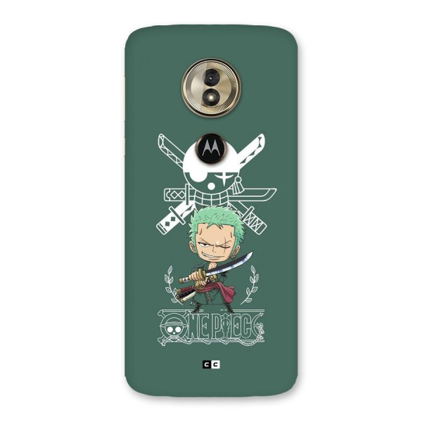 Hunter Zoro Sword Back Case for Moto G6 Play