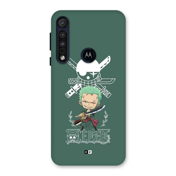 Hunter Zoro Sword Back Case for Motorola One Macro