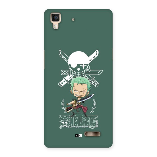 Hunter Zoro Sword Back Case for Oppo R7