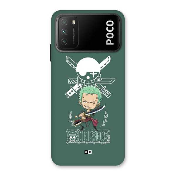 Hunter Zoro Sword Back Case for Poco M3