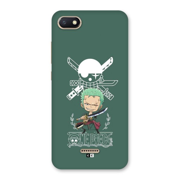 Hunter Zoro Sword Back Case for Redmi 6A