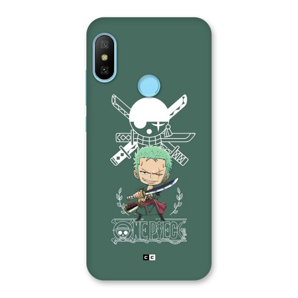 Hunter Zoro Sword Back Case for Redmi 6 Pro