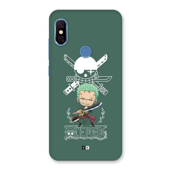 Hunter Zoro Sword Back Case for Redmi Note 6 Pro