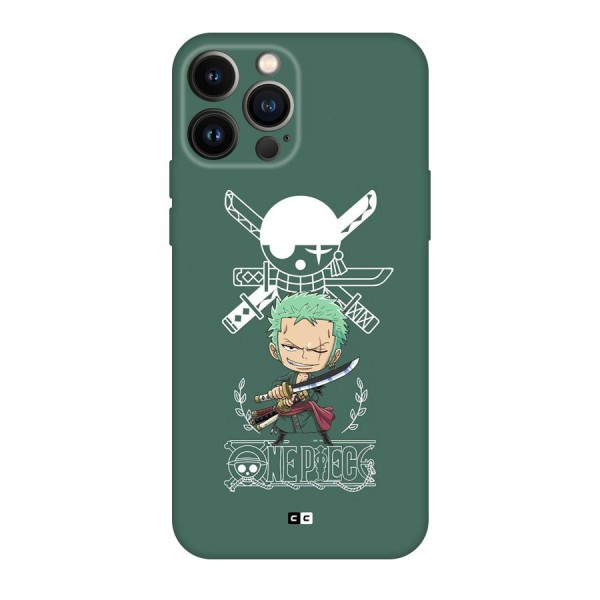 Hunter Zoro Sword Back Case for iPhone 13 Pro Max