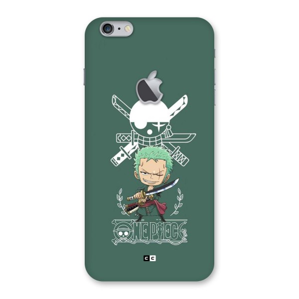 Hunter Zoro Sword Back Case for iPhone 6 Plus 6S Plus Logo Cut