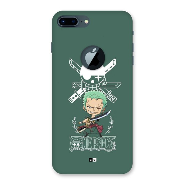 Hunter Zoro Sword Back Case for iPhone 7 Plus Logo Cut