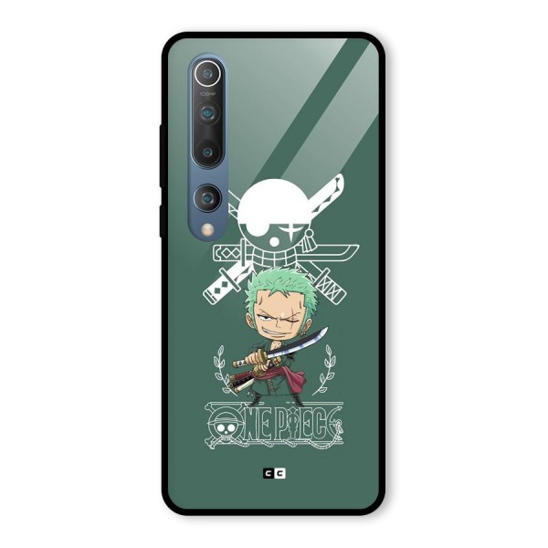 Hunter Zoro Sword Glass Back Case for Mi 10
