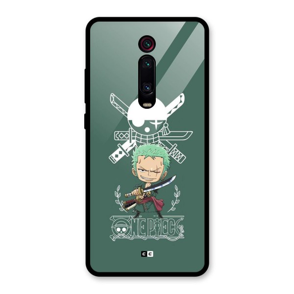 Hunter Zoro Sword Glass Back Case for Redmi K20 Pro