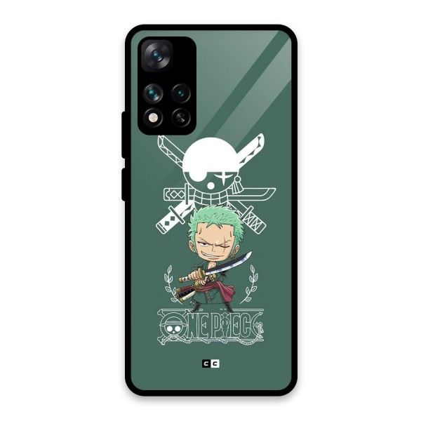 Hunter Zoro Sword Glass Back Case for Xiaomi 11i 5G