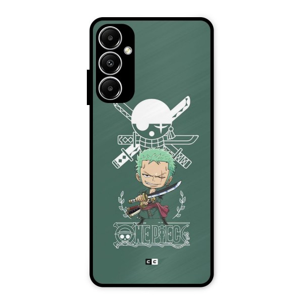 Hunter Zoro Sword Metal Back Case for Galaxy A05s