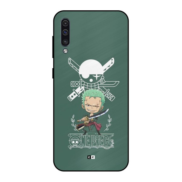 Hunter Zoro Sword Metal Back Case for Galaxy A30s