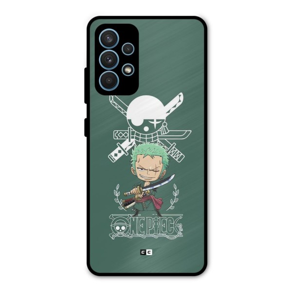 Hunter Zoro Sword Metal Back Case for Galaxy A32