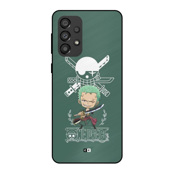 Hunter Zoro Sword Metal Back Case for Galaxy A33 5G