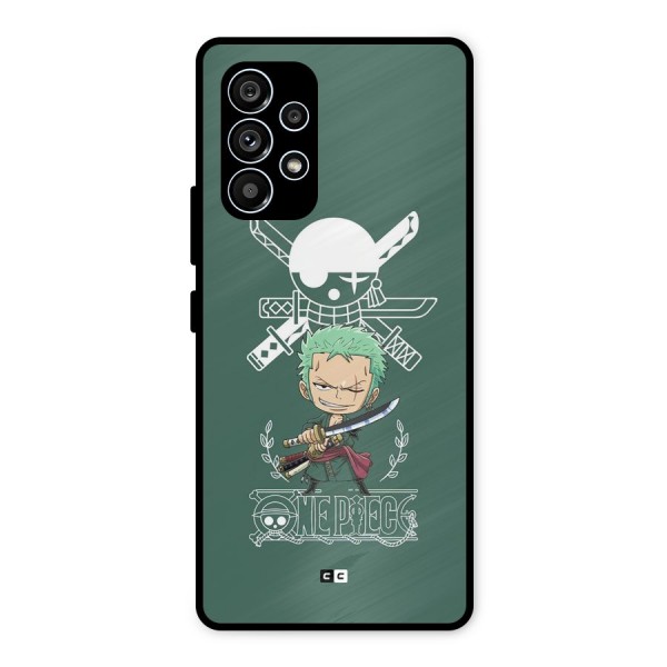 Hunter Zoro Sword Metal Back Case for Galaxy A53 5G