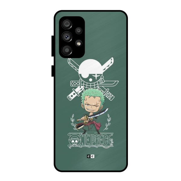 Hunter Zoro Sword Metal Back Case for Galaxy A73 5G