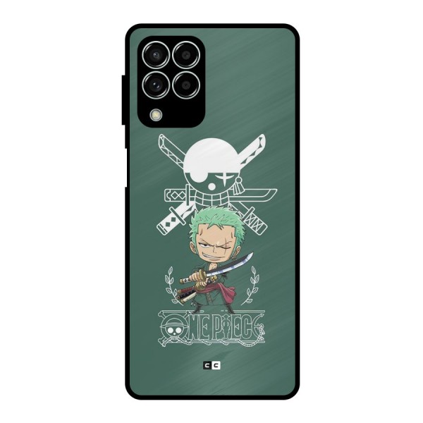 Hunter Zoro Sword Metal Back Case for Galaxy M33