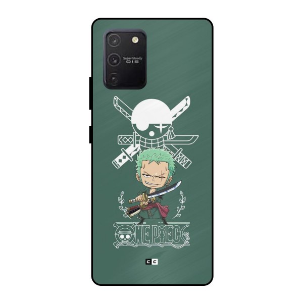 Hunter Zoro Sword Metal Back Case for Galaxy S10 Lite
