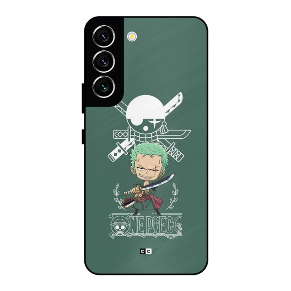 Hunter Zoro Sword Metal Back Case for Galaxy S22 5G