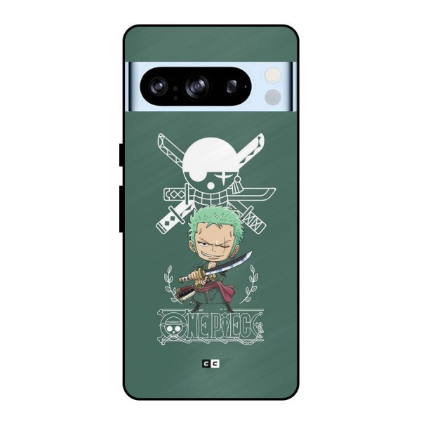 Hunter Zoro Sword Metal Back Case for Google Pixel 8 Pro